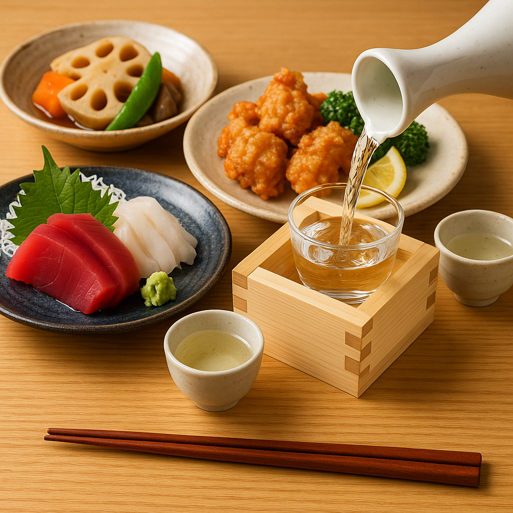Sake and food pairing