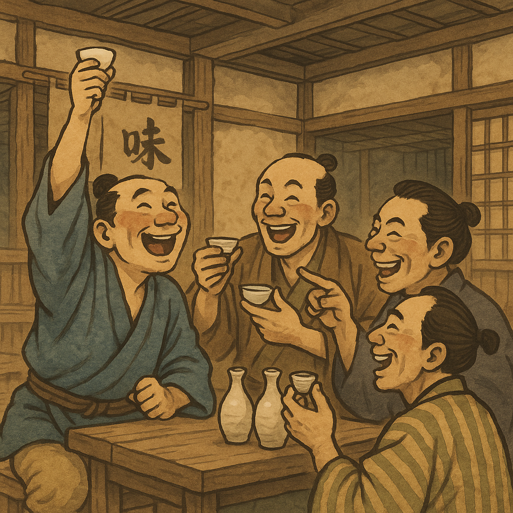 At a Sakagura Tavern